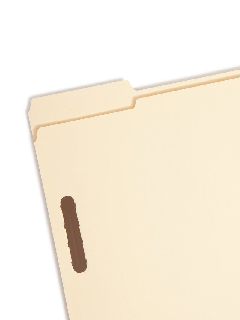 Smead 100% Recycled Classification Folders, Reinforced 1/3-Cut Tab, Letter Size, Manila, 50/Box (14547)