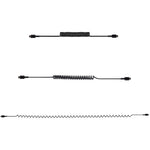 StarTech.com 3.3ft USB-C Heavy Duty Coiled Cable, Male to Male, Charge/Sync, Black (R2CCC-1M-USB-CABLE)