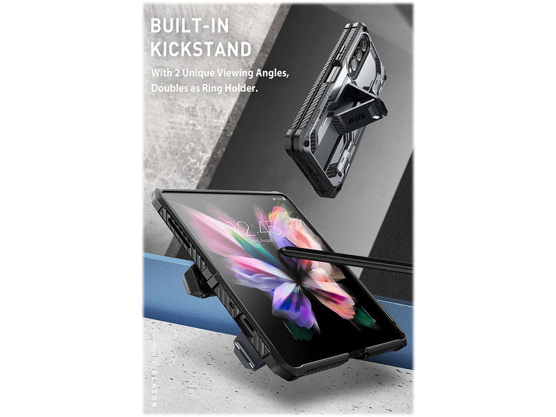 i-Blason Armorbox Black Rugged Case for Samsung Galaxy Z Fold4 (Galaxy2022-ZFold4-5G-Armorbox-SP-Black)