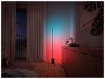 Philips Gradient Signe 57.4" LED Matte Black Floor Lamp with Stick Shade (569103)