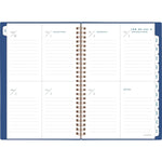 2025-2026 AT-A-GLANCE Signature Lite 5" x 8" Academic Year Weekly & Monthly Planner, Plastic Cover, Navy (YP20LA2026)