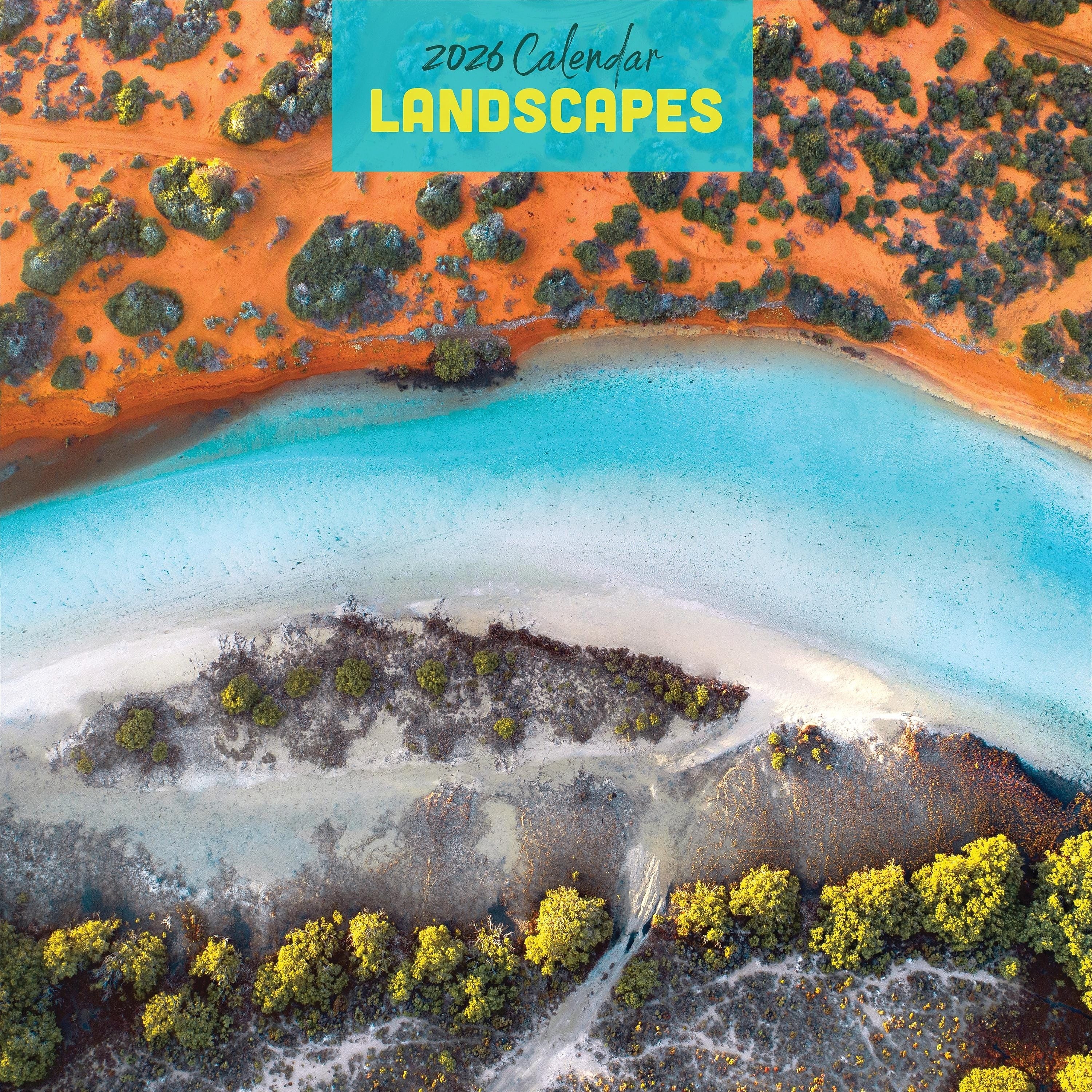 2026 TF Publishing Landscapes 12" x 12" Monthly Wall Calendar, Multi (26-1015)