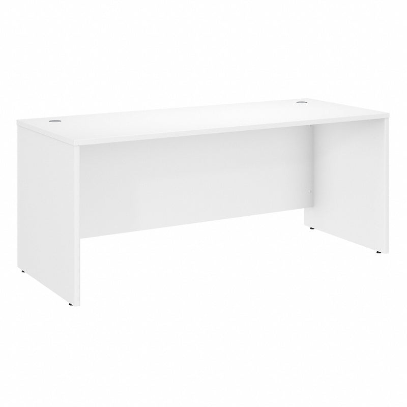 Bush Business Furniture Studio C 72"W Office Desk, White (SCD272WH)