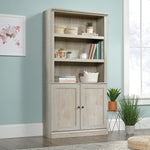 Sauder Select 70"H 5-Shelf Bookcase, Chalked Chestnut (426310)
