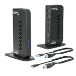 Plugable USB 3.0 and USB-C Universal Laptop Docking Station for Windows (UD-3900Z)