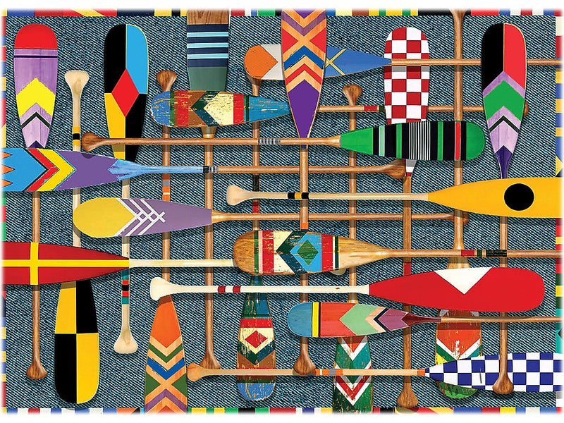 Willow Creek Canoe Paddles 1000-Piece Jigsaw Puzzle (49557)