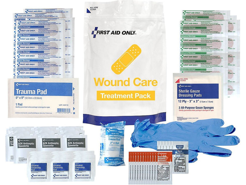 First Aid Only 137-Piece Wound Care Treatment Pack (91164)