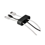 RCA® Multi Channel Cable Holder, 2" x 2", Black