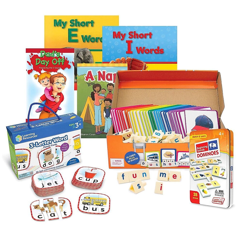 Science of Reading Decodables Book & Tool Kit, Assorted Colors (LR4520)