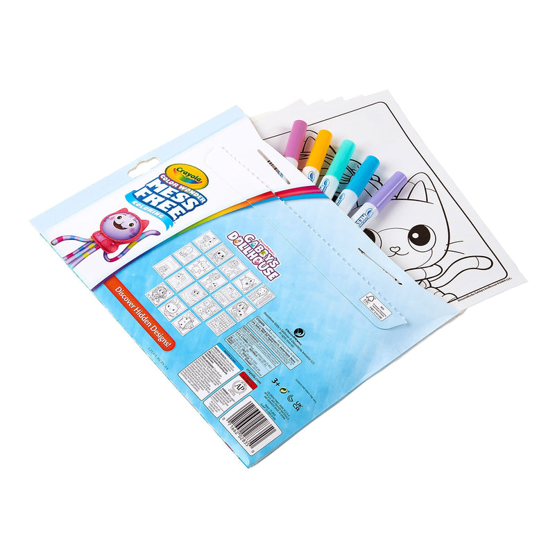 Crayola Color Wonder: Gabby's Dollhouse Coloring Book, 18 Pages, 2 Sets/Bundle (BIN752835-2)