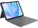 Logitech Combo Touch 13" Keyboard Case for iPad Air, Oxford Gray (920-012608)
