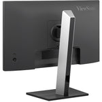 ViewSonic 24" FHD IPS 100Hz LED Monitor, Built-In Speaker, Height Adjustable, Universal Docking Station, Black (VG2452)
