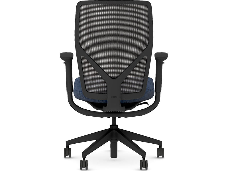 HON Flexion Fabric/Mesh Task Chair, Black/Navy (HFXT1.F0.STC.A.H.IM.APX13.NL.SB.T)