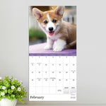 2026 TF Publishing 12" x 17" TF Publishing 7" x 7" Puppies Mini Calendar 26-2007