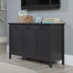 Sauder Select 30"H Storage Cabinet with 4 Shelves, Raven Oak (433978)