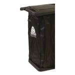 Nexstep Commercial Products Premier 2-Shelf Cleaning Cart with Vinyl Bag (96980)