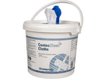 Contec ContecClean Cloth Wipe, White, 75 Wipes/Bucket, 6 Buckets/Case (PRMW0675)