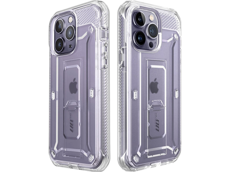 SUPCASE Unicorn Beetle PRO Clear Rugged Case for iPhone 14 Pro Max (SUP-iPhone2022Pro-6.7-UBPro-SP-Clear)