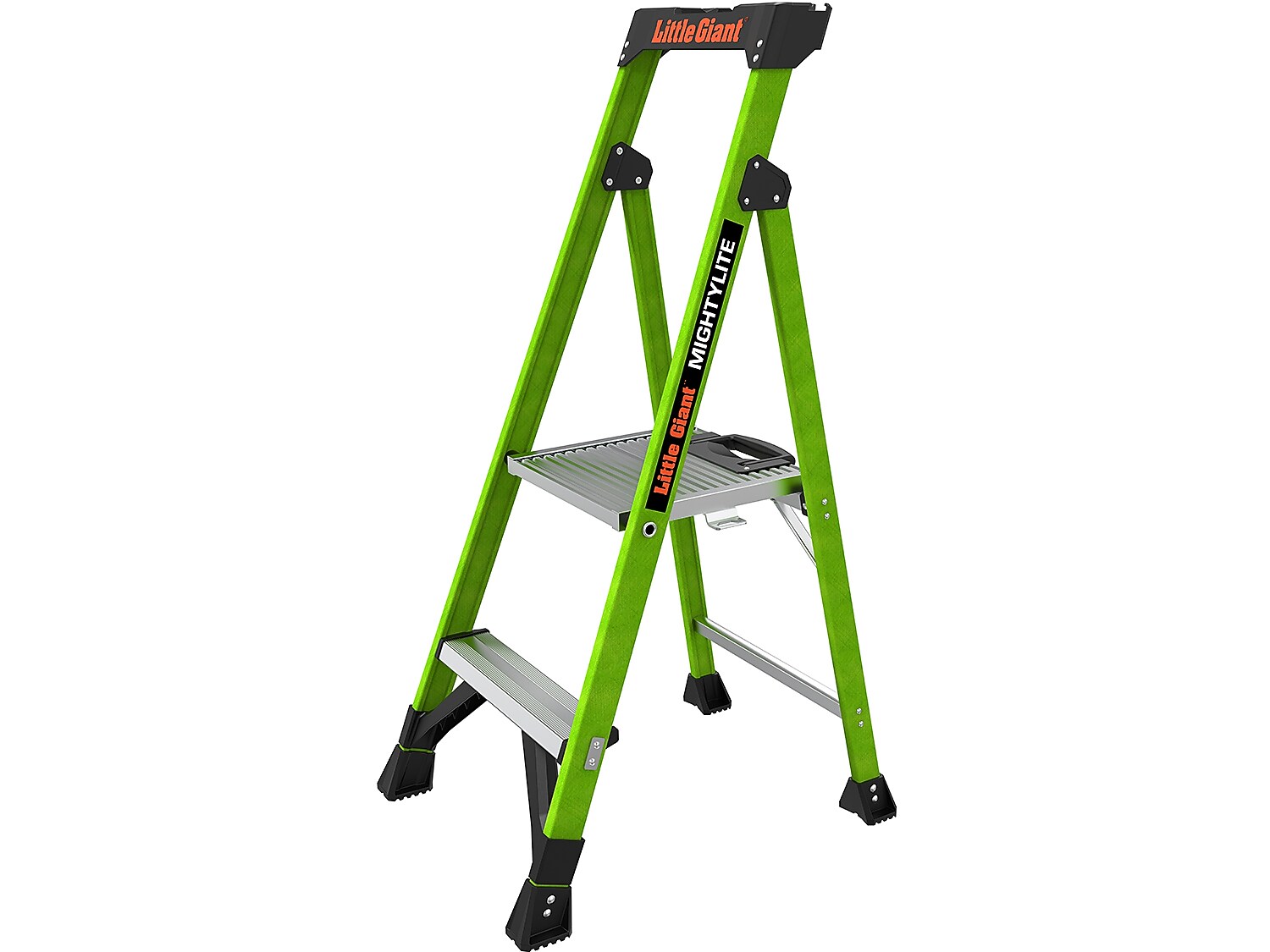 Little Giant Ladders MightyLite 2.0 4' Fiberglass Step Ladder, 300 lb. Capacity (15394-001)