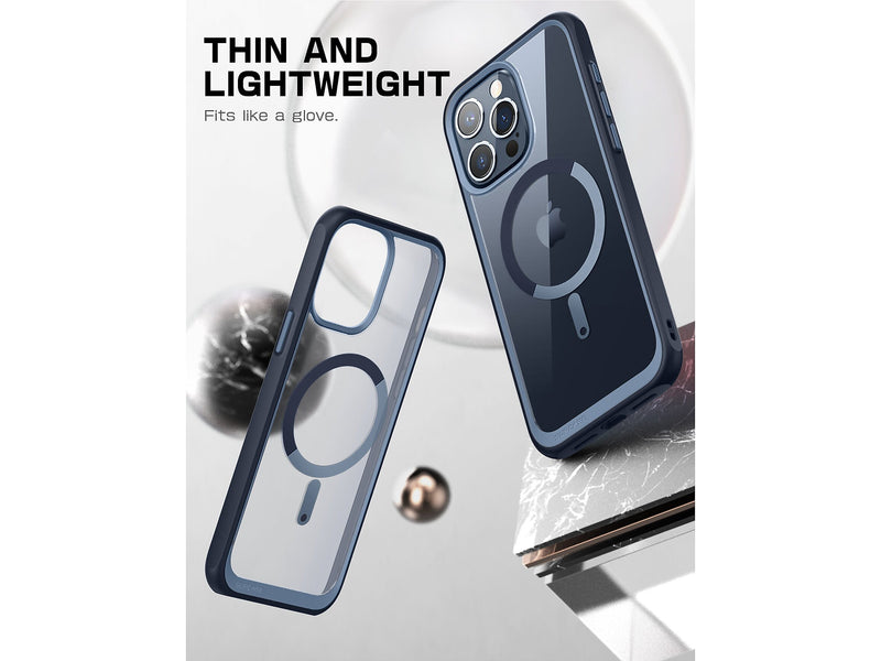 SupCase Unicorn Beetle MAG MagSafe Phone Case for iPhone 15 Pro Max, Blue (SUP-iPhone2023Max-6.7-UBMag-Navy)