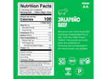 Chomps Jalapeno Beef Meat Stick, 1.15 oz., 24/Box (CJ24)