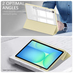 SaharaCase Venture Series Folio Case for Galaxy Tab S10 FE, Beige (TB00462)
