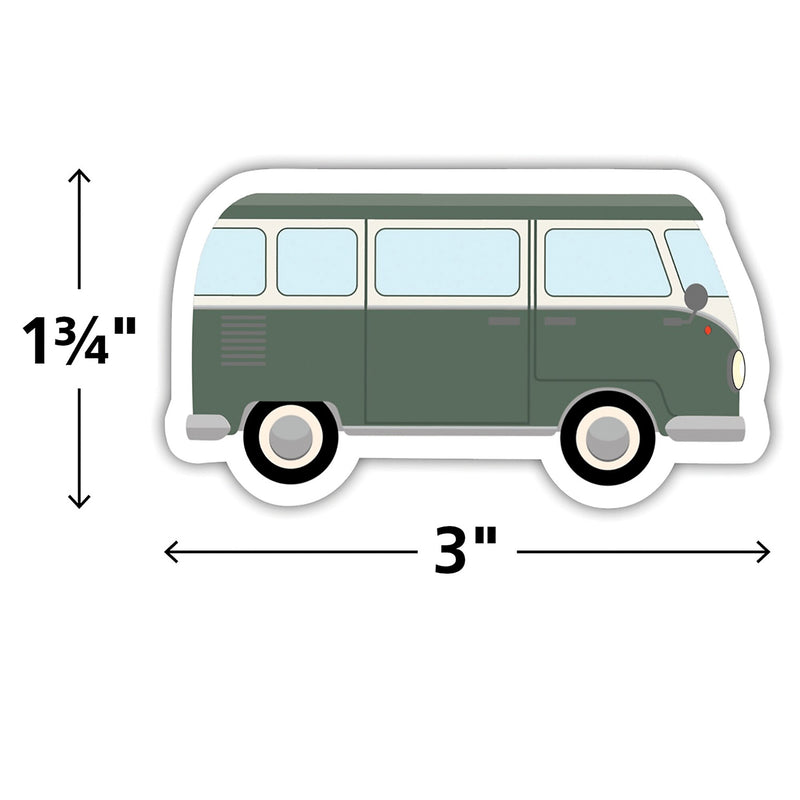 Teacher Created Resources Moving Mountains Road Trip Camper Vans Mini Accents, 36/Pack, 6 Packs/Bundle (TCR9219-6)