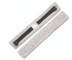 Unger VisaVersa Pro Microfiber Replacement Pad, 10" Light Gray, 10/Carton (UNGVEP25)