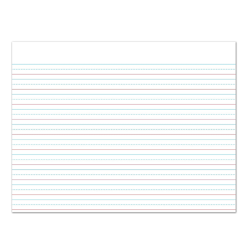C-Line Handwriting Practice Paper, 11" x 8.5", White, 40 Sheets/Pad, 6 Pads/Bundle (CLI23100-6)