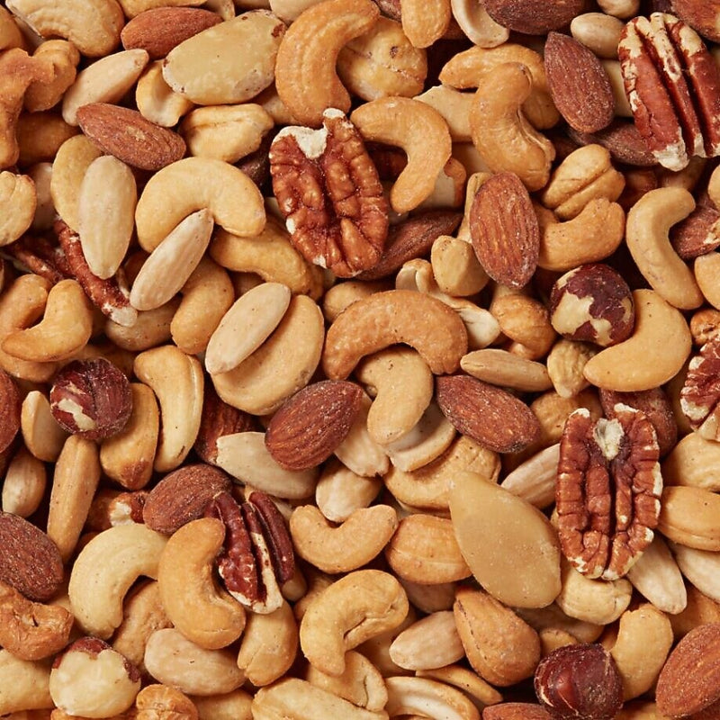 Mountain Manufacturing Roasted & Salted Mixed Nuts, 80 oz., 4/Carton (79292)