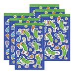Trend Enterprises Pickleball Fun! superShapes Stickers - Large, Multicolored, 104/Pack, 6/Packs/Bundle (T-46364-6)