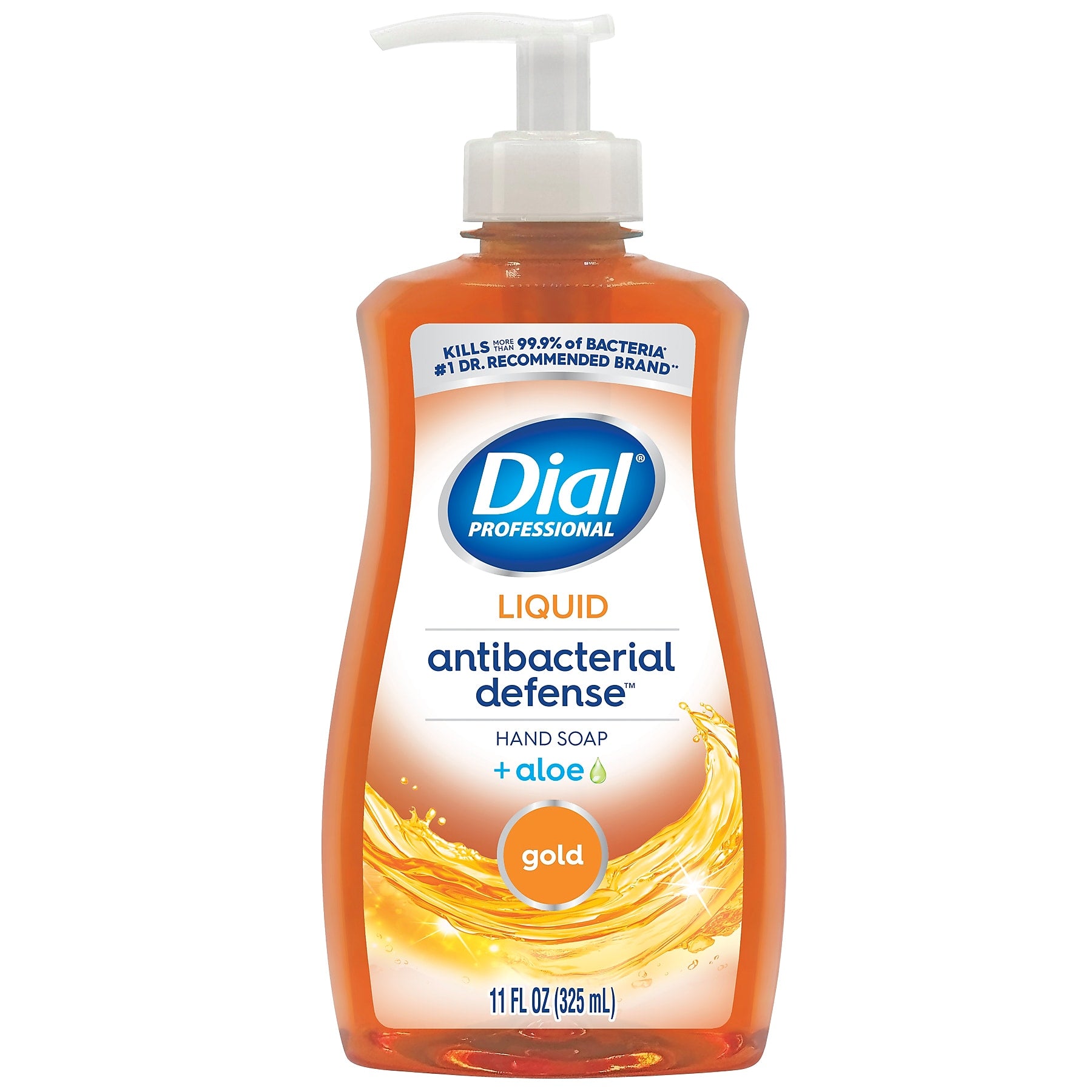 Dial Professional Gold Antibacterial Defense Liquid Hand Soap, 11 oz. (DIA35470EA)