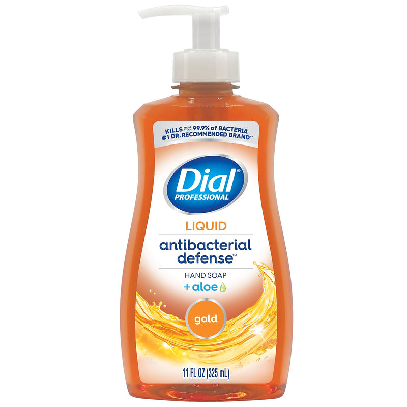 Dial Professional Gold Antibacterial Defense Liquid Hand Soap, 11 oz. (DIA35470EA)