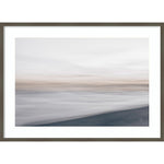 Amanti Art Waves Move Me I by Nathan Larson Wood Framed Wall Art Print, 41" x 30" (A42675534952)
