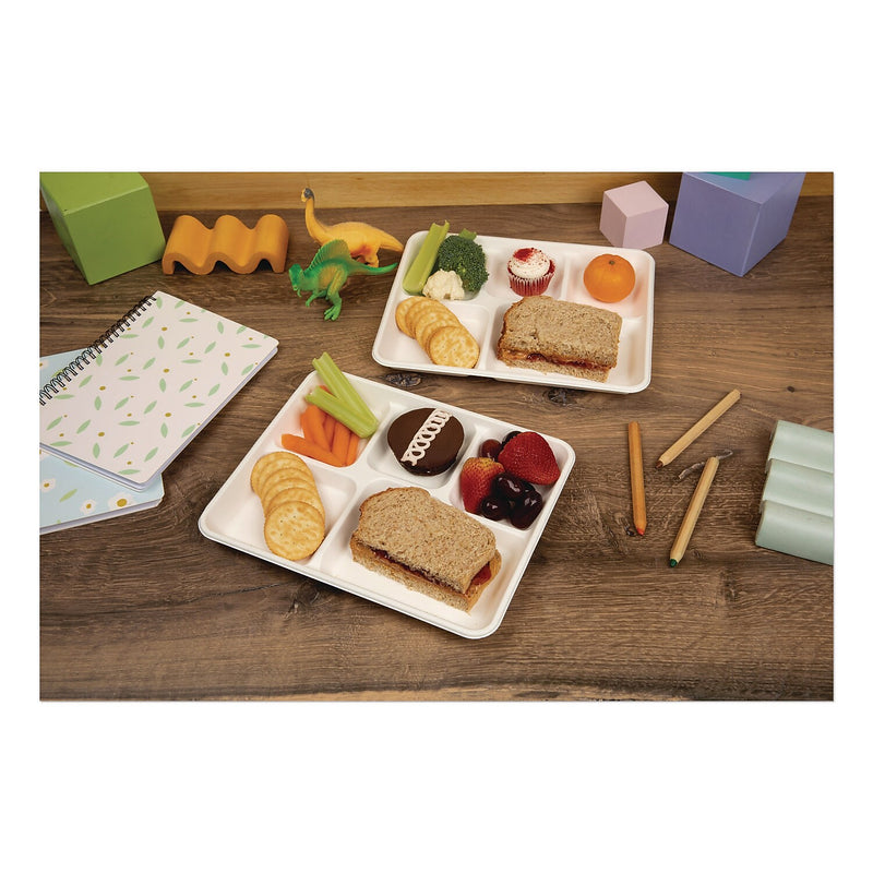 EarthChoice School Lunch Tray, 8" x 10" x 1", 240/Carton (MC58000SBB)
