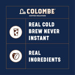 La Colombe Caffeinated Cold Brew Coffee, Black, Medium Roast, 11 oz., 12/Carton (PPPURC1205)