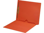 Medical Arts Press End Tab File Folder, Straight Cut, Letter-Size, Orange, 50/Box (S-09018-ORG)