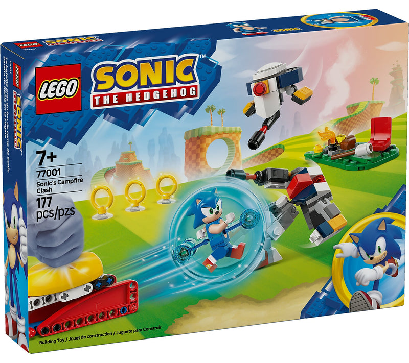 LEGO Sonic Sonics Campfire Clash, 177 Pieces (77001)