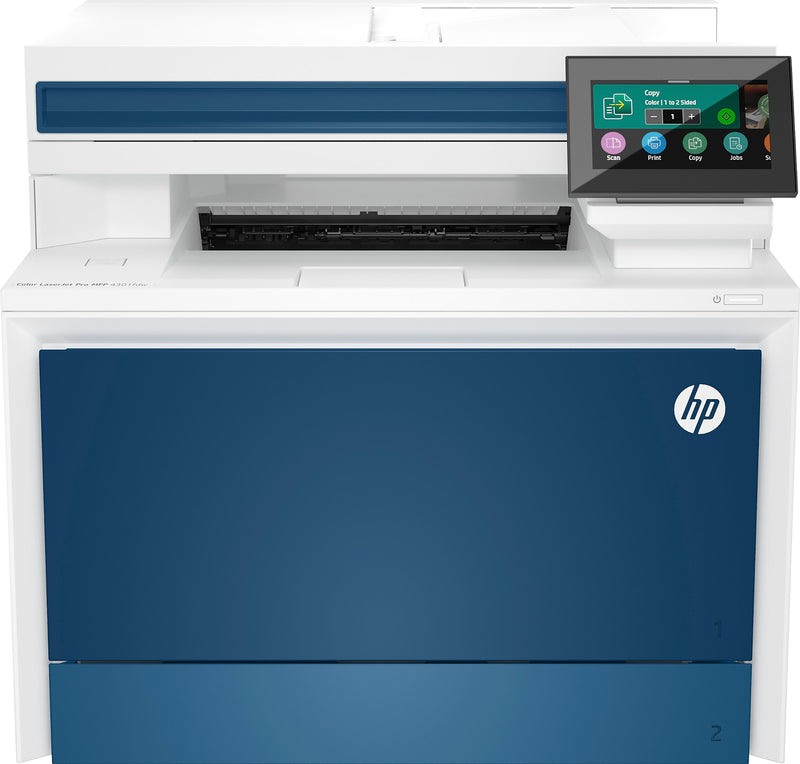 HP LaserJet Pro MFP 4301fdw Wireless Color All-In-One Laser Printer, Print, Scan, Copy, Fax, Best for Office (4RA82F)