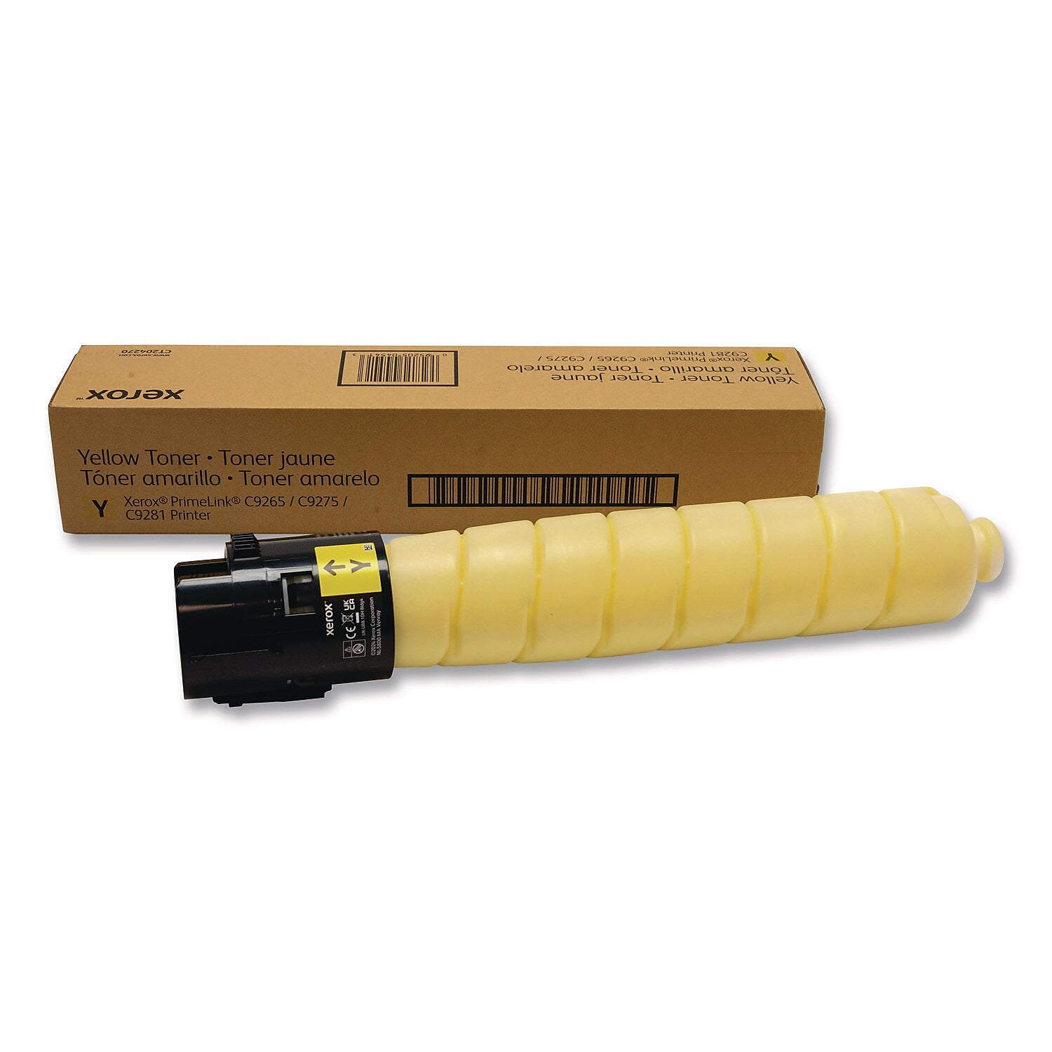 Xerox 006R04854 Yellow Standard Yield Toner Cartridge, Prints Up to 37,500 Pages