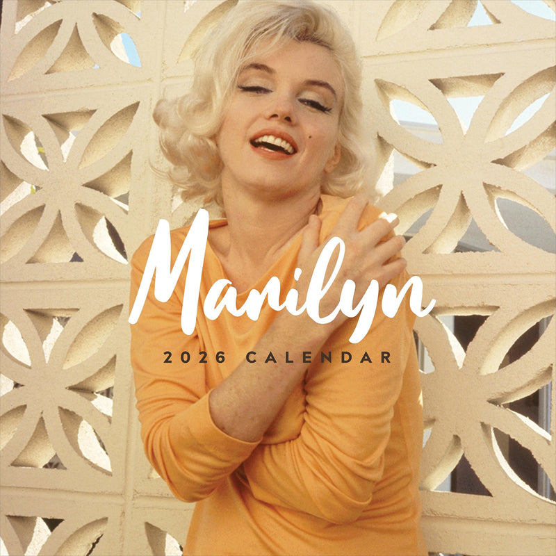 2026 TF Publishing 12" x 17" TF Publishing 12" x 12" Marilyn Monroe Wall Calendar 26-1115