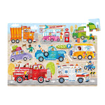 Banana Panda Moto Jumbo Cars 40-Piece Puzzle (BPN49347)