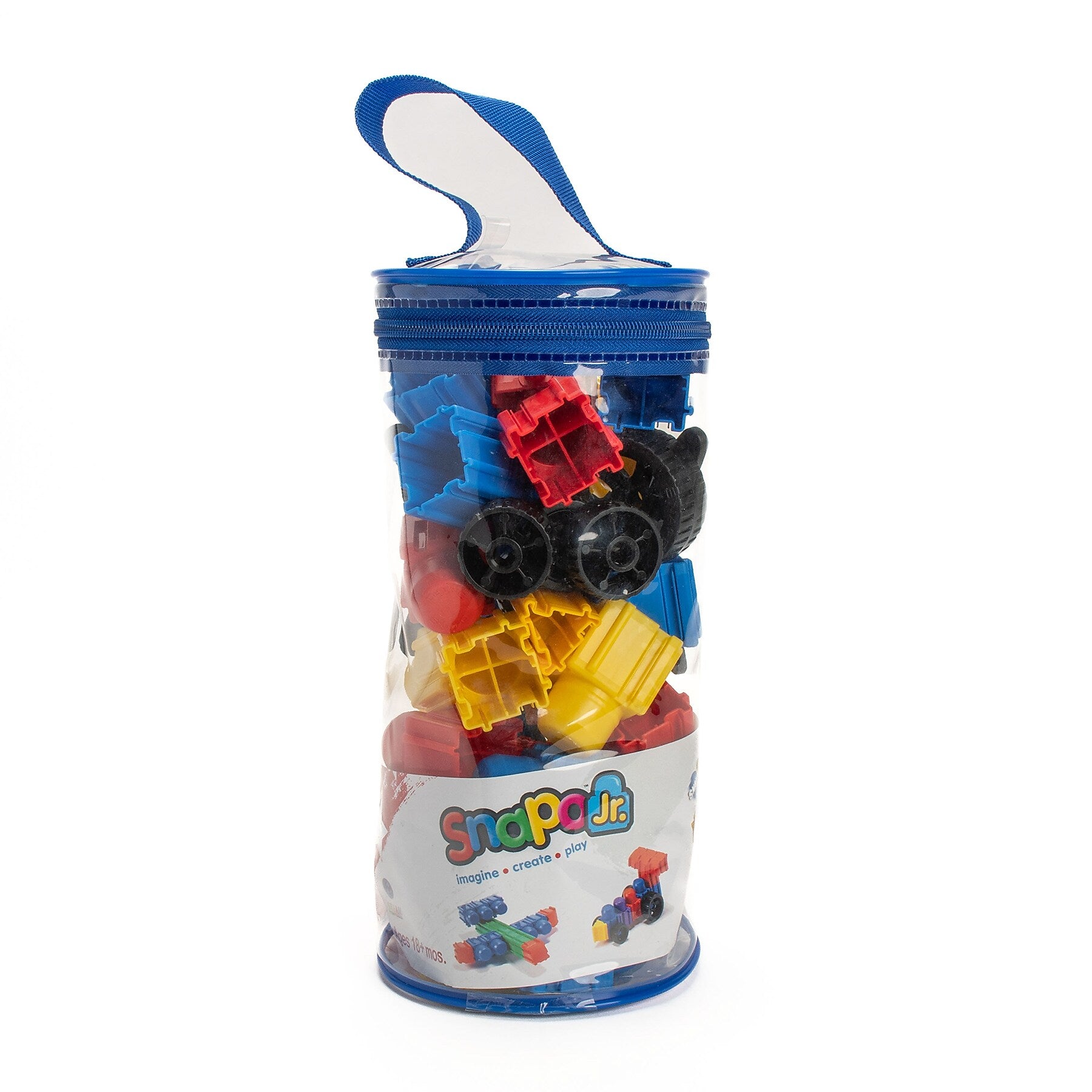 Snapo Jr. Building Blocks Junior Builder's Kit, 40 Pieces/Set (SNP3240)