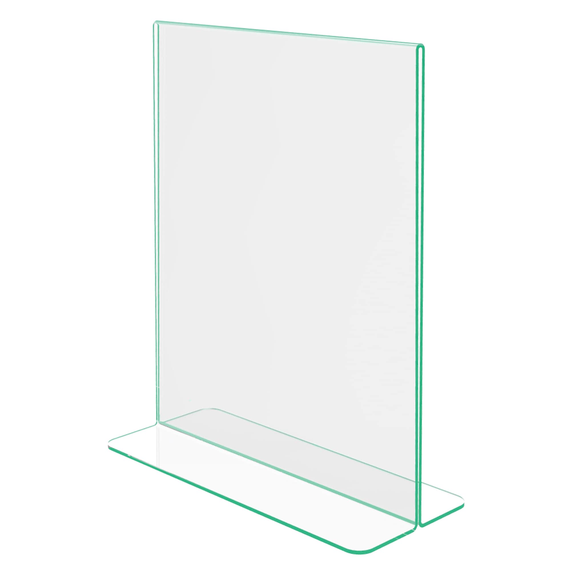 Deflect-O Superior Image Document Holder, 8.5" x 11", Table Top, Clear Acrylic (DEF5991790)