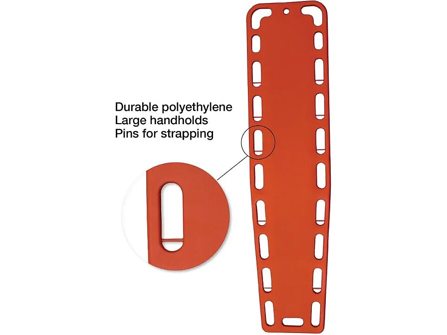 Kemp Polyethylene Spine Support Immobilizer, Adult (10-993-ORG)