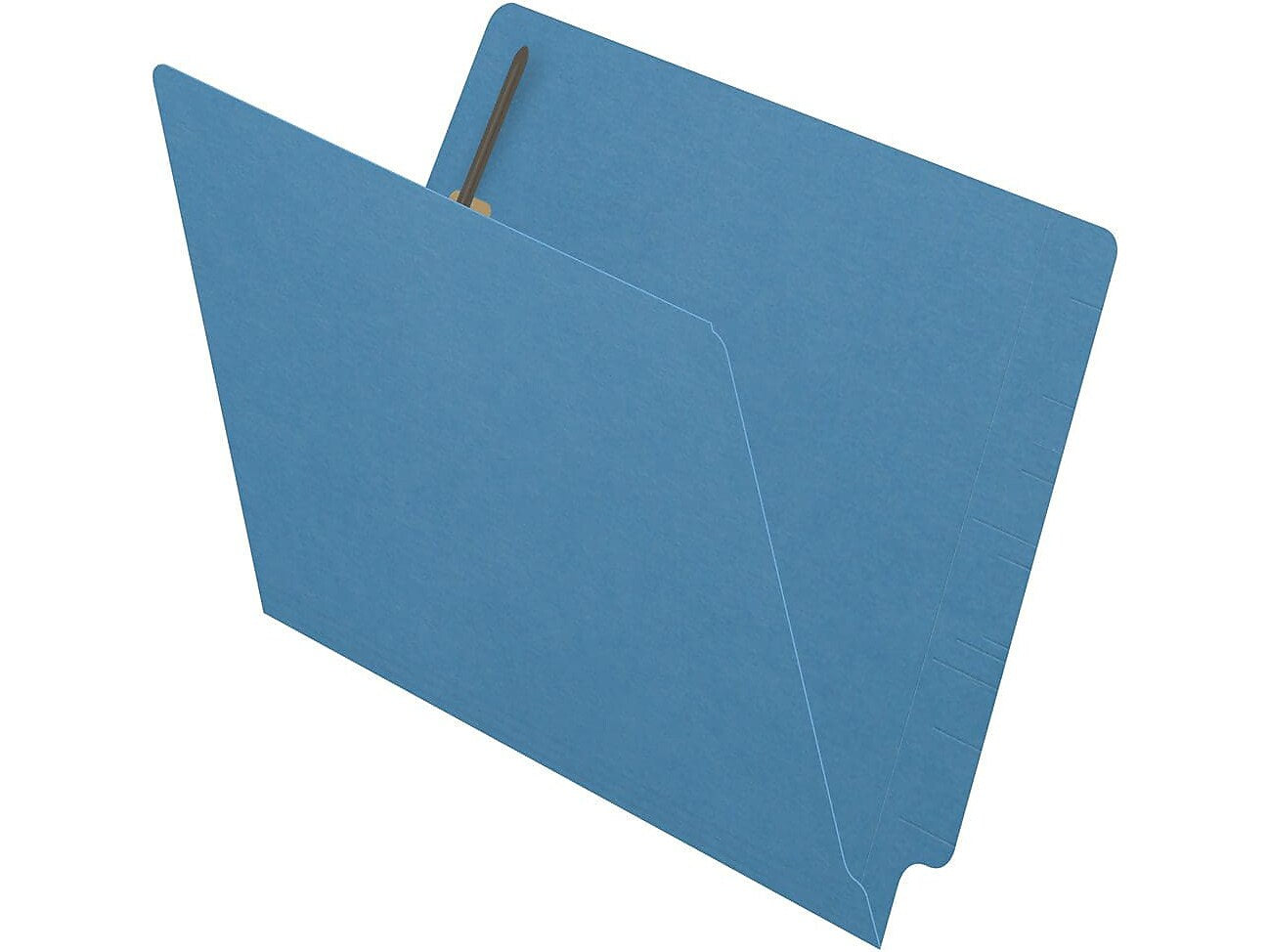 Medical Arts Press Reinforced End Tab File Folder, Straight Cut, Letter-Size, Blue, 250/Carton (S-01602-BLU-B)