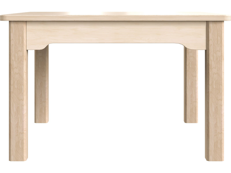 Flash Furniture Bright Beginnings Hercules Square Table, 23.5" x 23.5", Beech (MK-ME088007-GG)