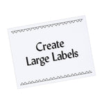 PRES-a-ply Laser/Inkjet Shipping Labels, 8-1/2" x 11", White, 100 Labels/Box (30605)