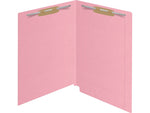 Medical Arts Press Kardex Match Reinforced End Tab File Folder, Straight Cut, Letter Size, Pink, 50/Box (S-09484-PNK)