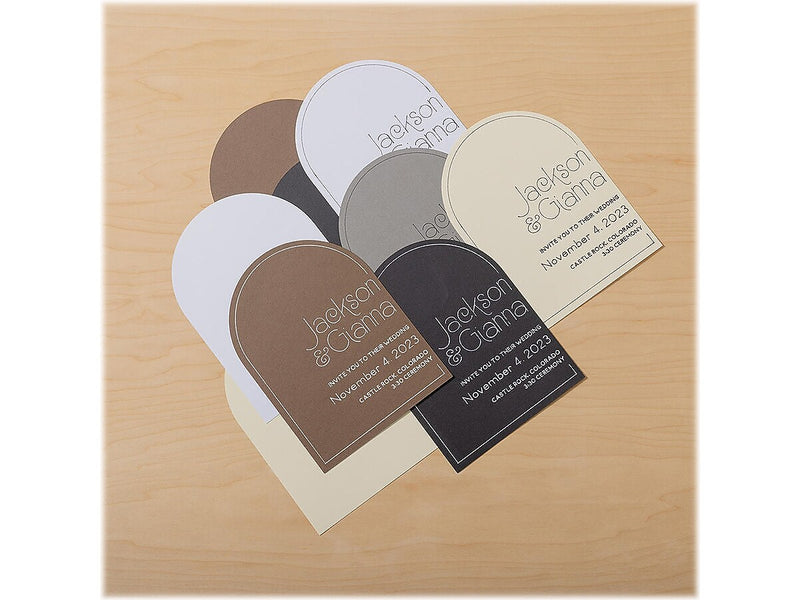 Cricut Die Cutting Cardstock Sampler, Assorted Colors, 50 Sheets/Pack (2009407)